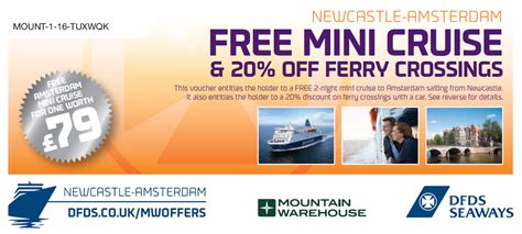 dfds ferries mini cruise offers.